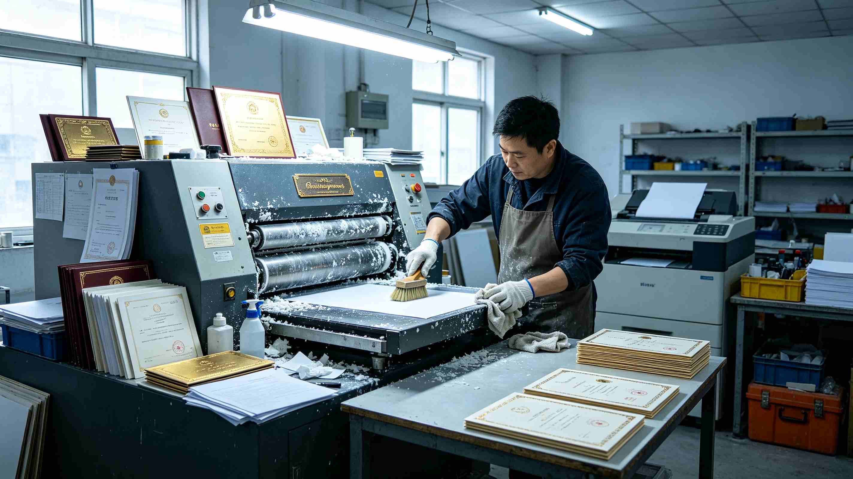 证件样品展示四
